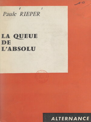 cover image of La queue de l'absolu